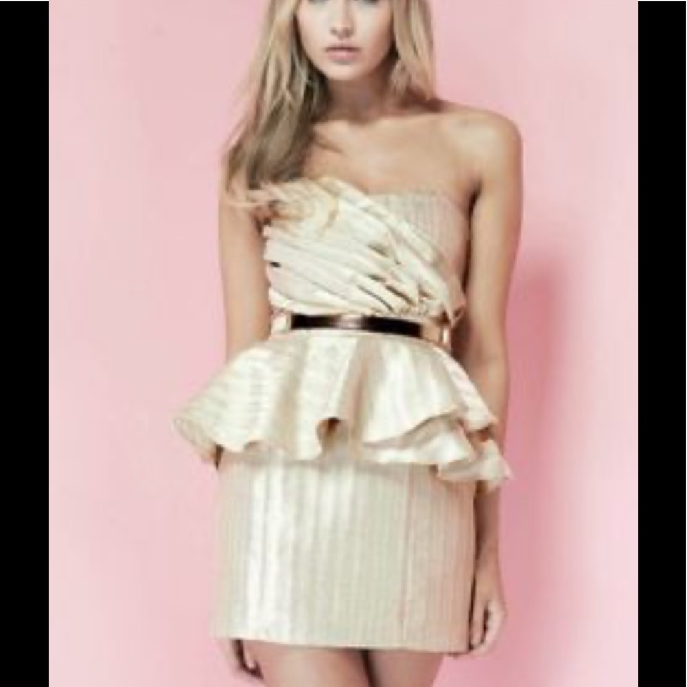 new! KEEPSAKE the Label | Strapless Party Dress